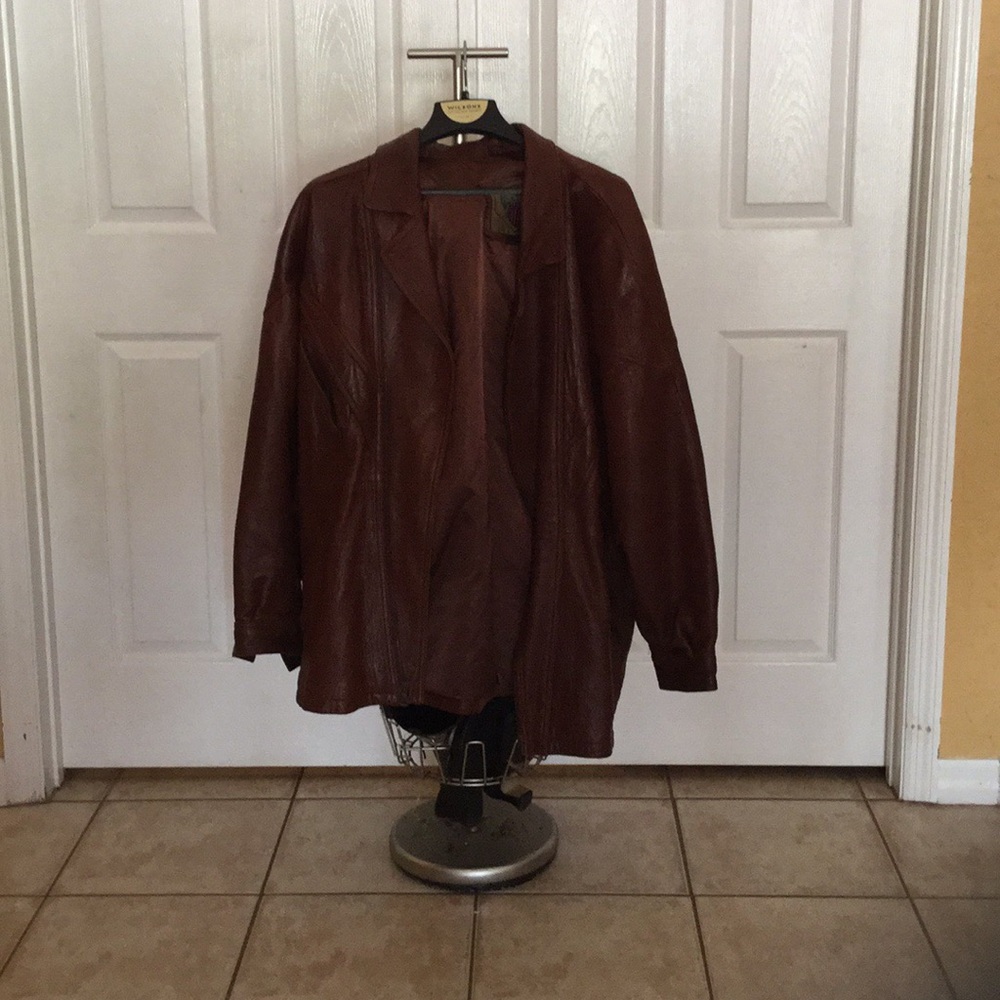 Leather jacket